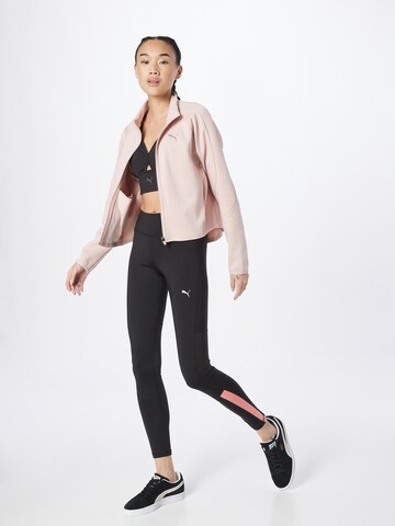 PUMA Skinny Sportbroek in Zwart