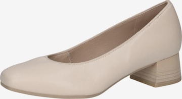 CAPRICE Pumps in Beige: Vorderseite