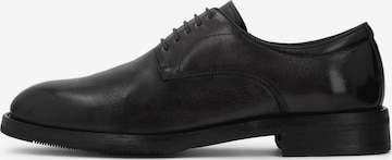 Chaussure à lacets Kazar en noir : devant