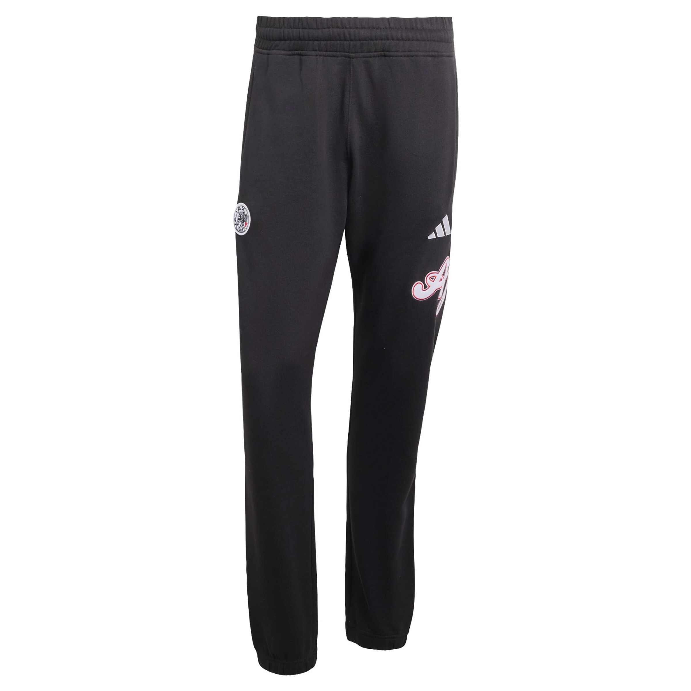 ADIDAS PERFORMANCE Tapered Sporthose 'Ajax Amsterdam US' in Schwarz: Vorderseite