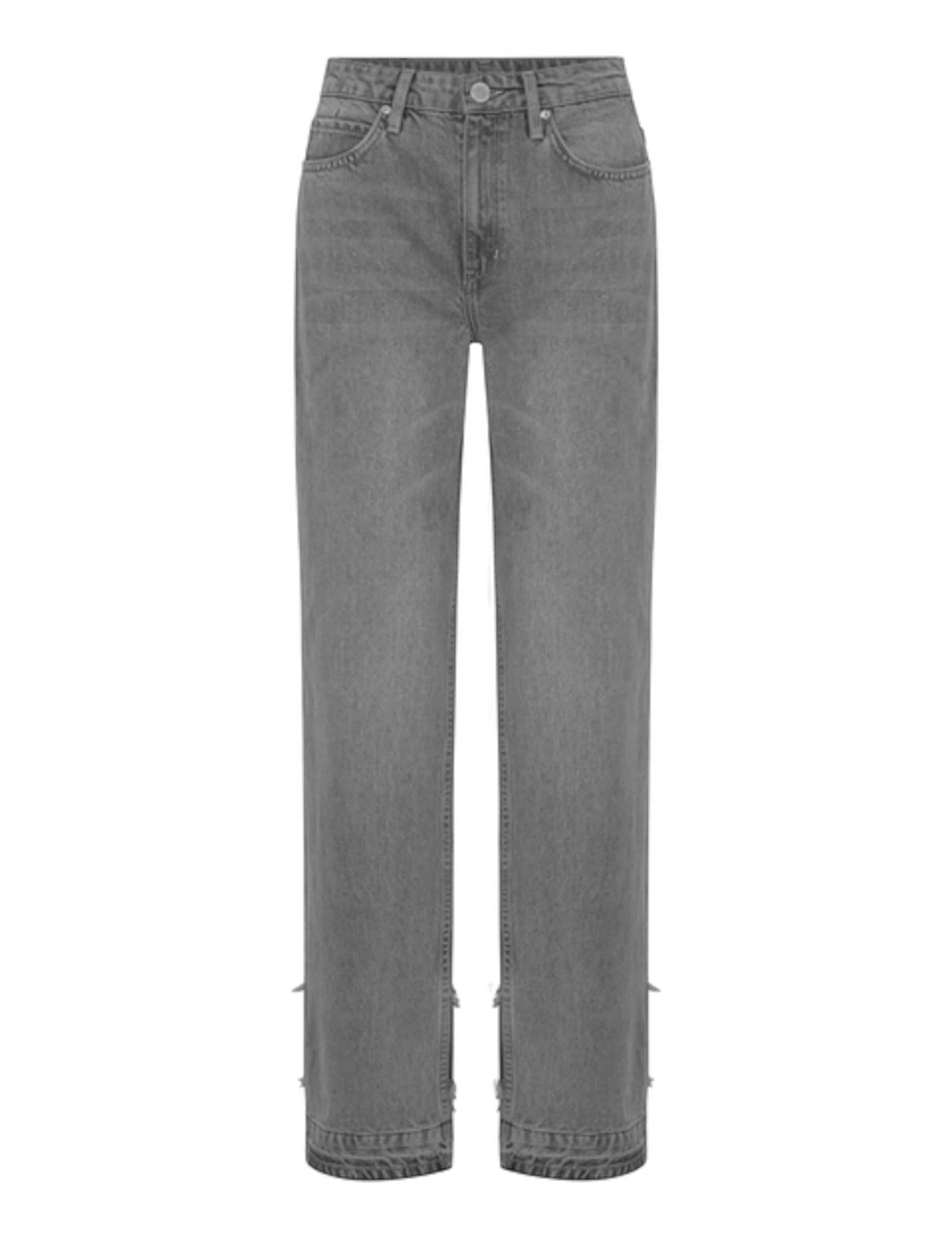 2NDDAY Normální Džíny 'Raven' – šedá: přední strana