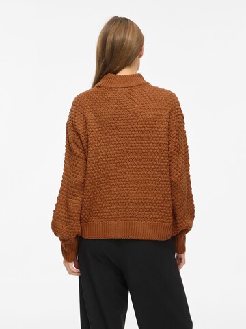 VILA Sweater in Brown