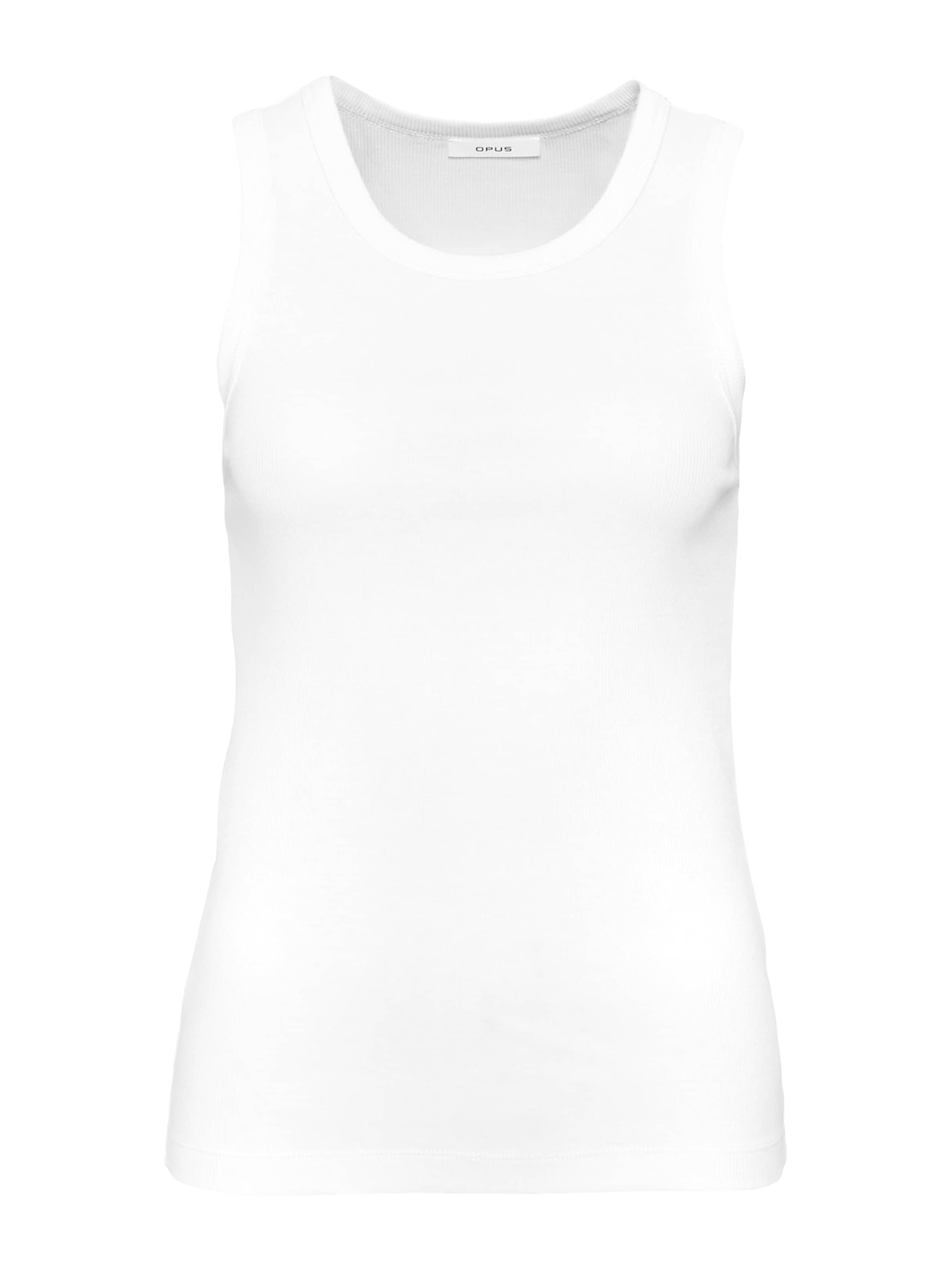 Haut 'Ilesso' OPUS en blanc : devant