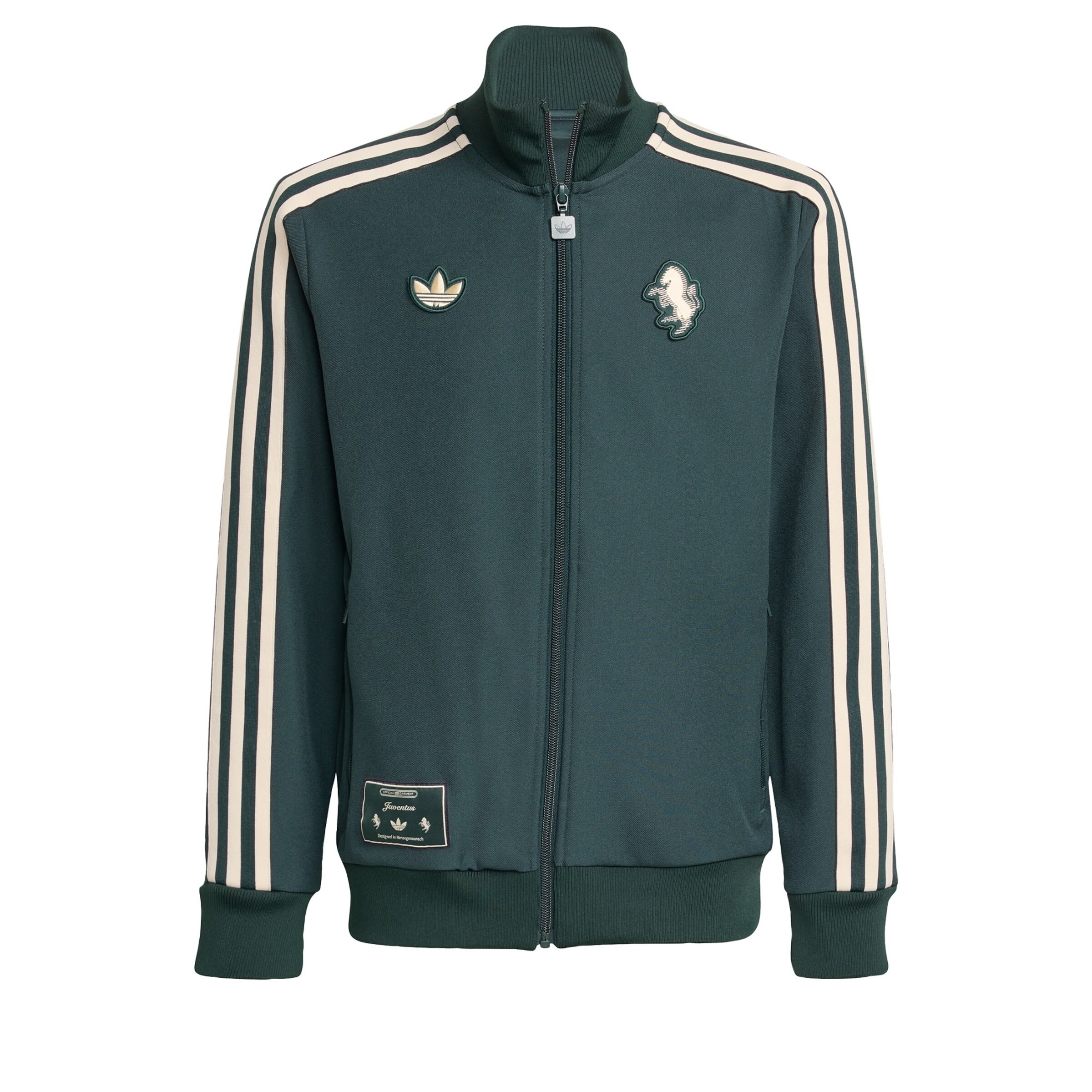 Veste de survêtement 'Juventus Turin Terrace Icons' ADIDAS ORIGINALS en vert : devant