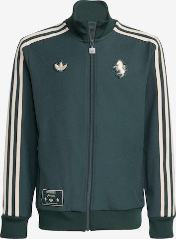 Veste de survêtement 'Juventus Turin Terrace Icons' ADIDAS ORIGINALS en vert : devant