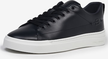 Baskets basses BALDININI en bleu : devant