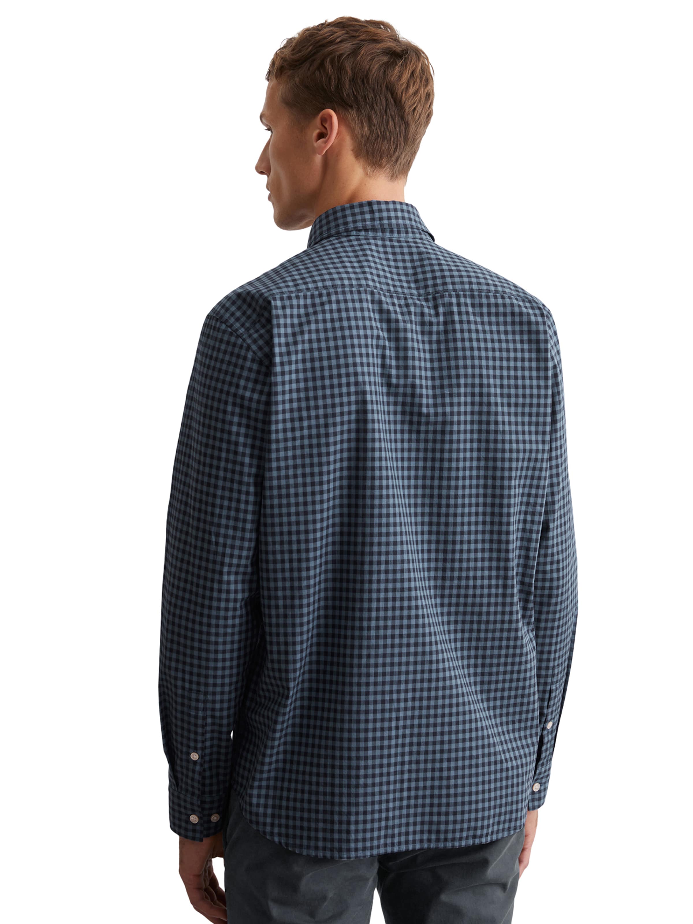 Marc O'Polo Regular Fit Hemd in Blau