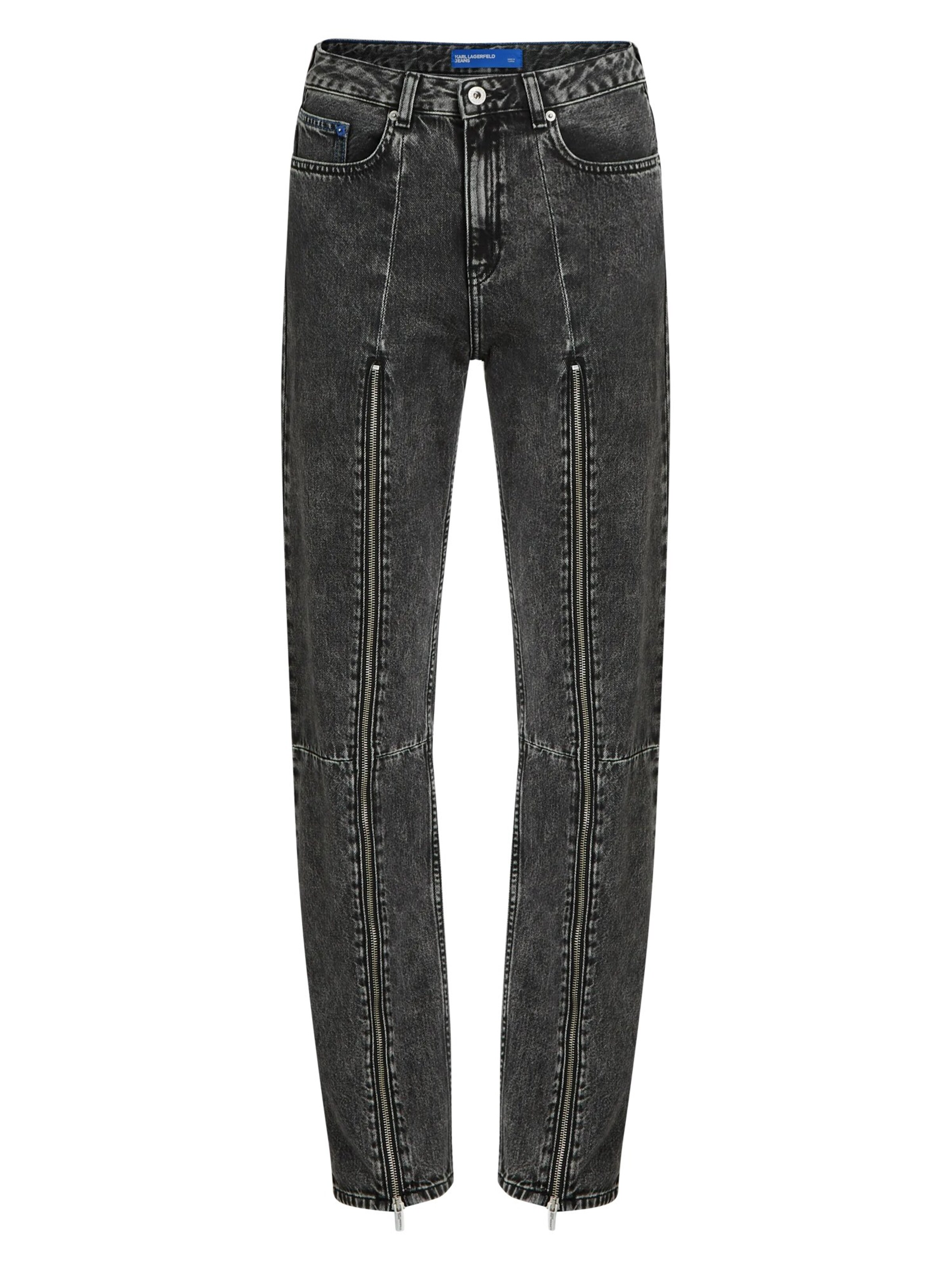 KARL LAGERFELD JEANS tavaline Teksapüksid, värv must: eest vaates