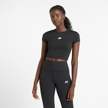 new balance Performance Shirt in Grey: front