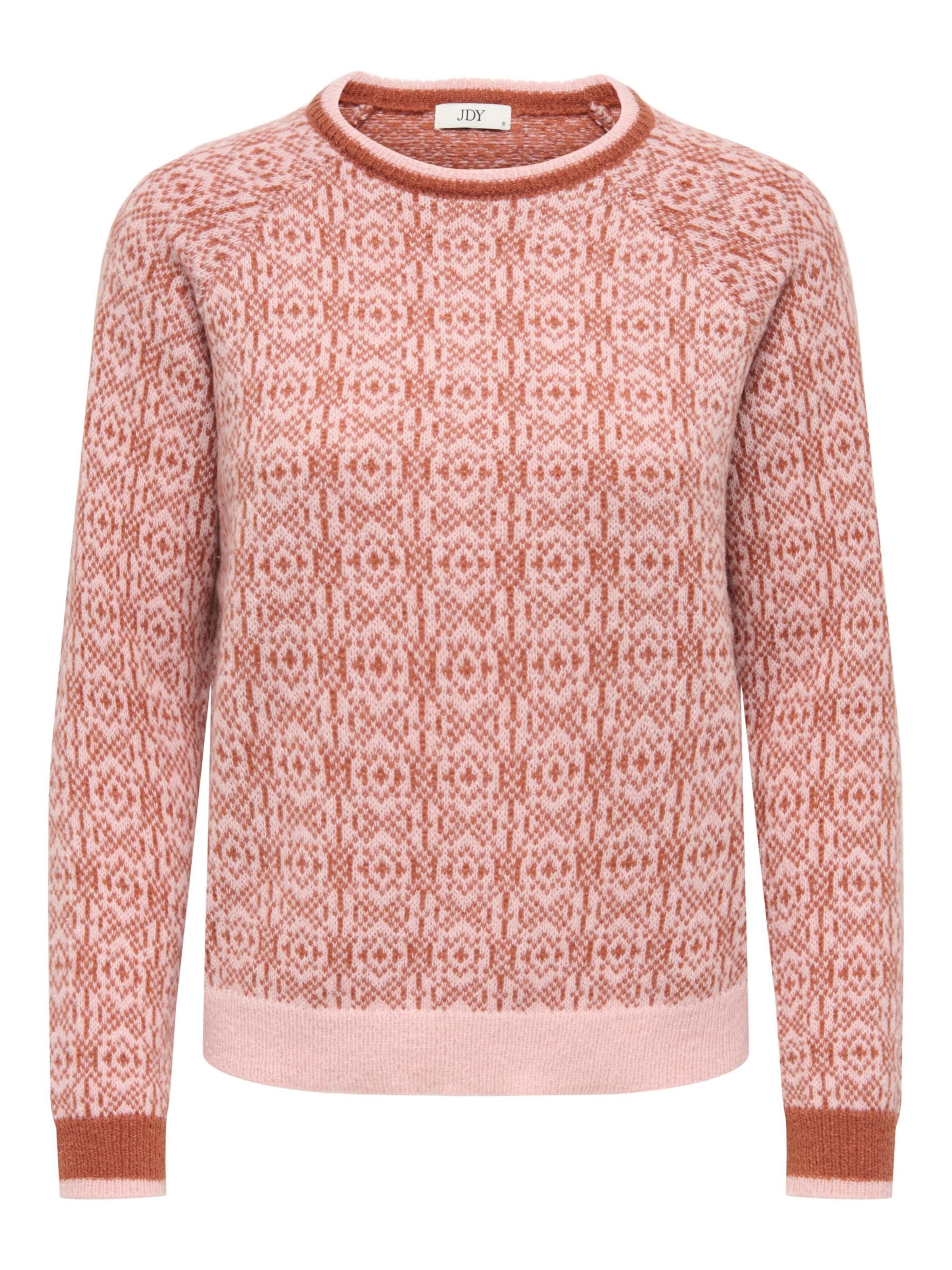 Pull-over 'JDY Bryn' JDY en rose : devant