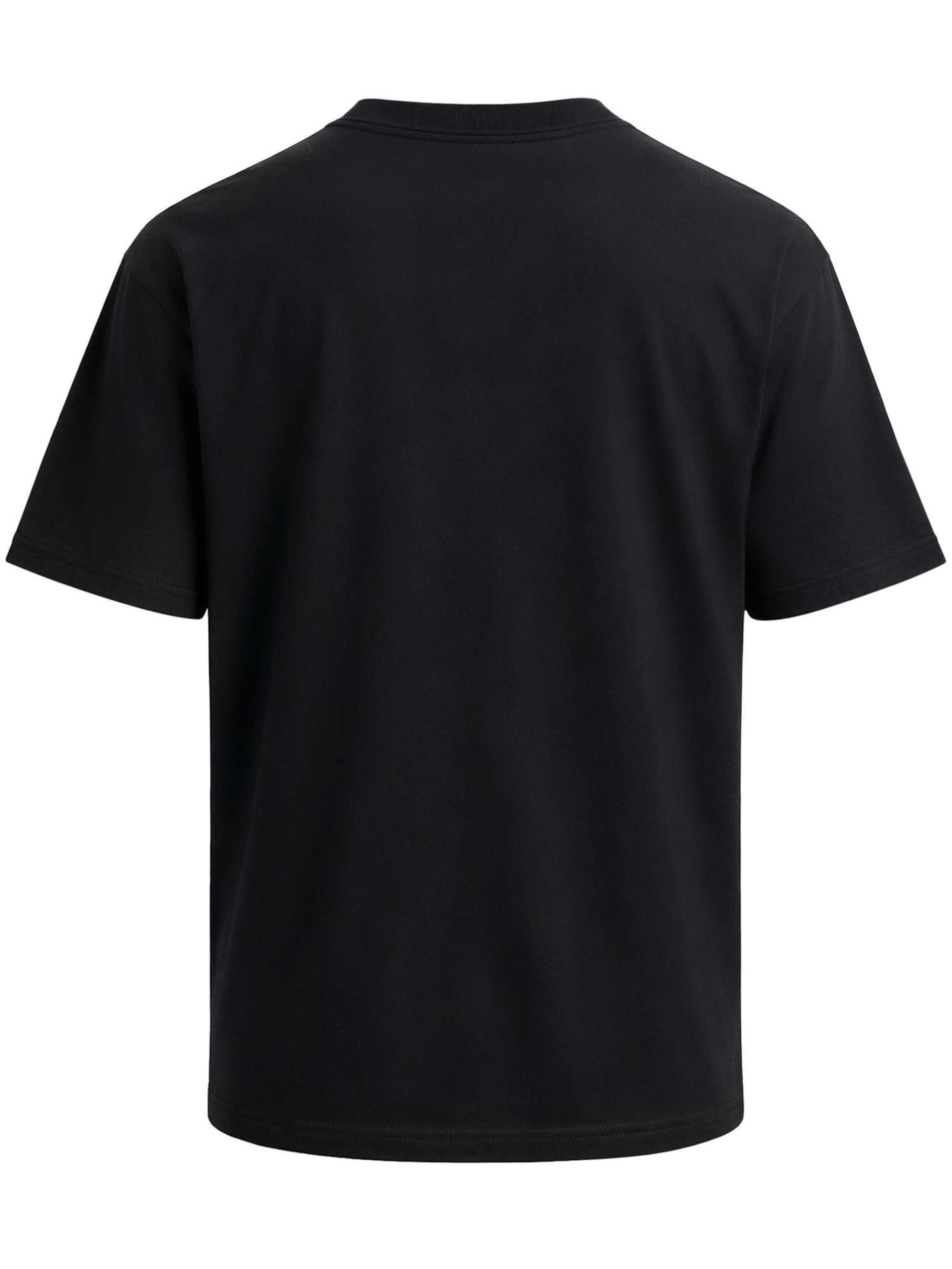 Neverless Shirt 'Blue Mountain'‌‌‌ in Schwarz