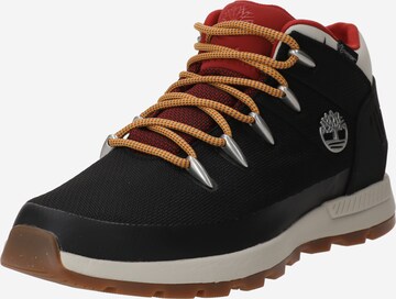 TIMBERLAND Athletic Lace-Up Shoes in Black: front