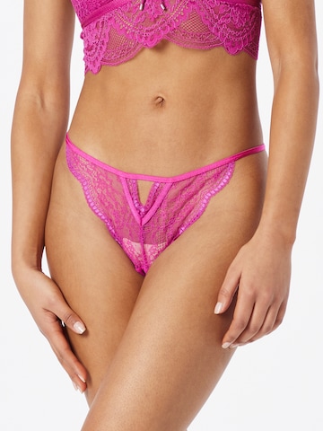 String 'Isabelle' di Hunkemöller in rosa: frontale