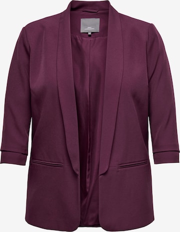 ONLY Carmakoma - Blazer 'Elly' en rojo: frente