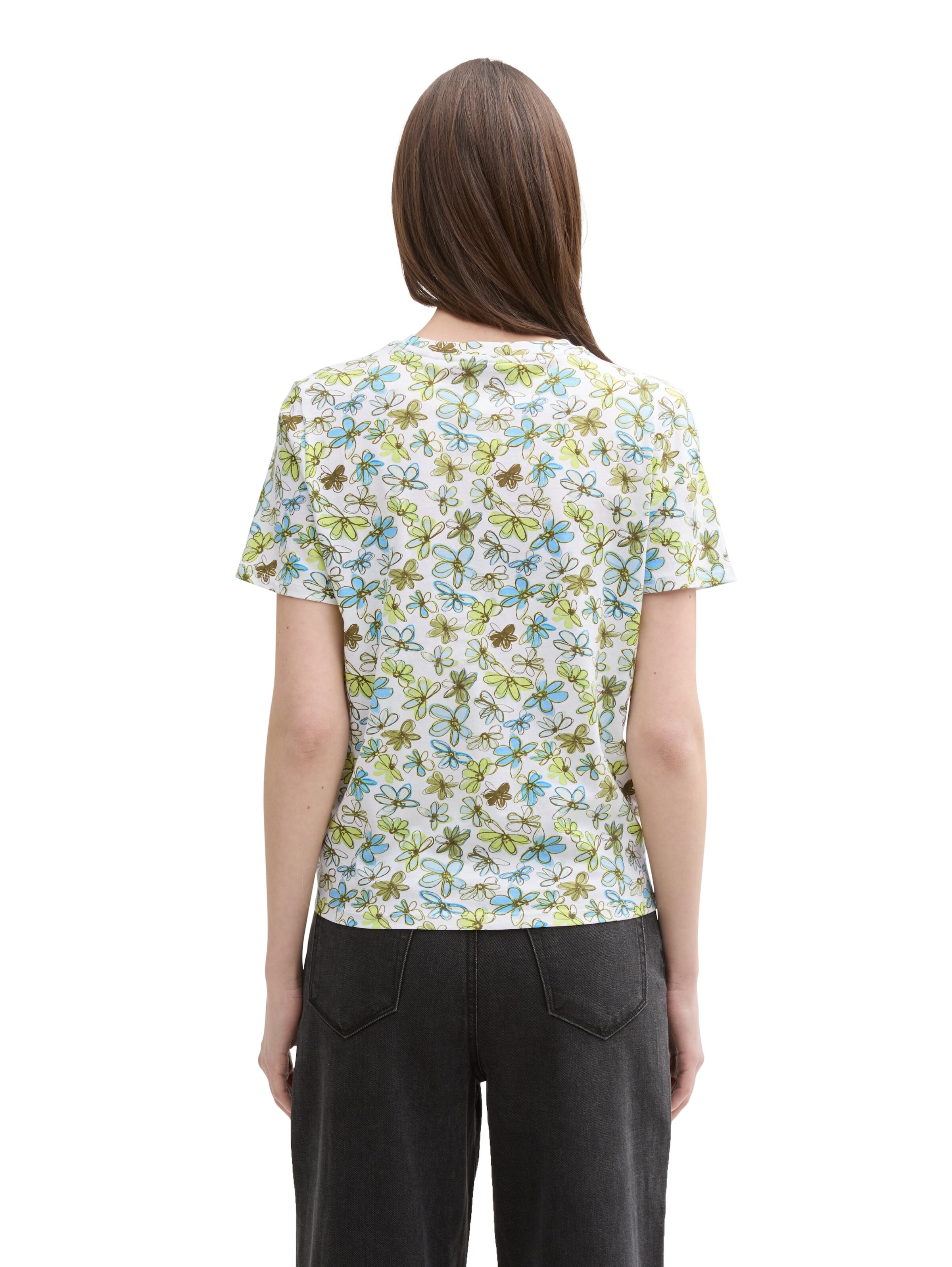 TOM TAILOR DENIM Shirt in White