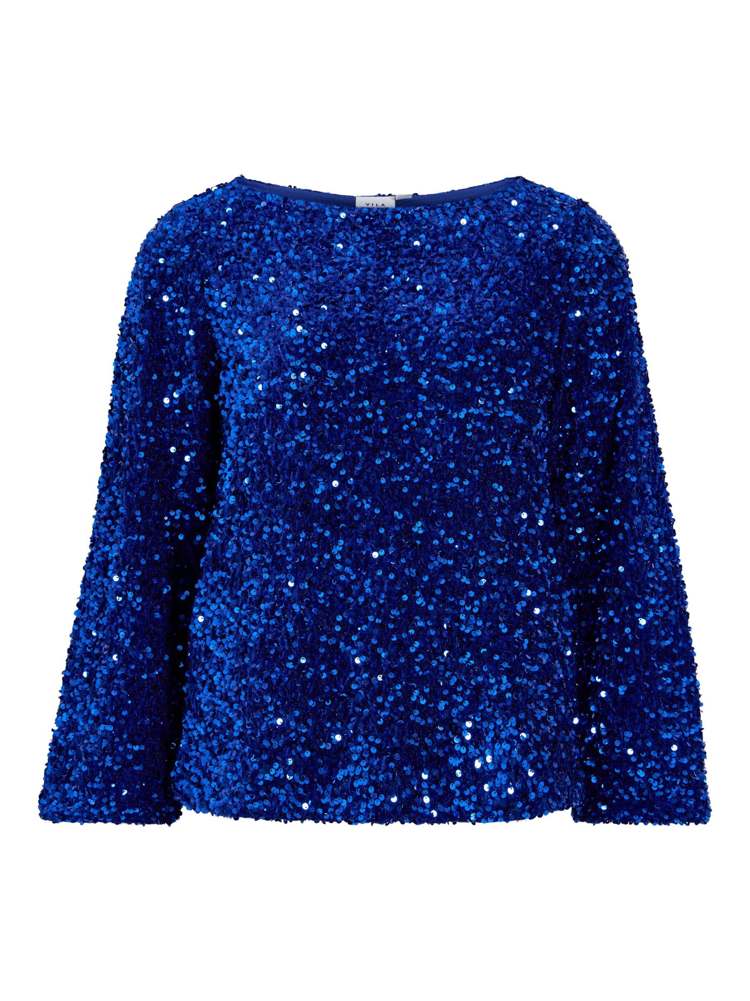 VILA Blouse 'FAITH ' in Blue: front