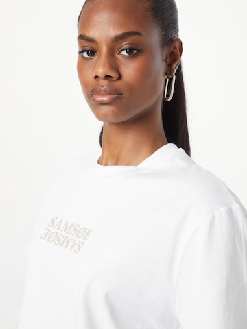 T-shirt 'SIENNA' Samsøe Samsøe en blanc