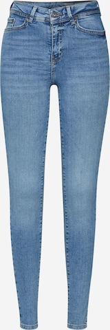 Noisy may Skinny Jeans in Blauw: voorkant