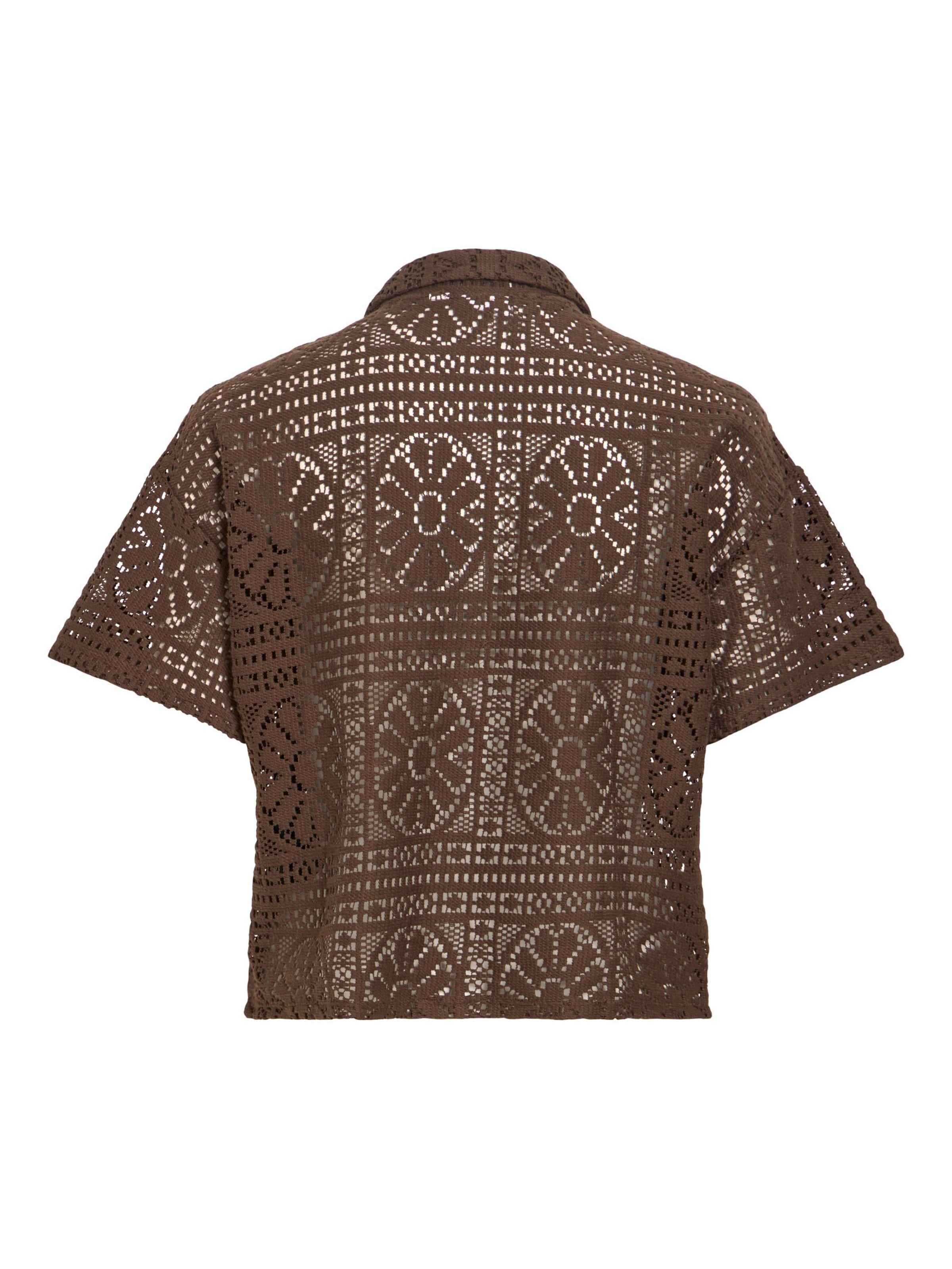 VILA Blouse 'VIMerinda' in Bruin