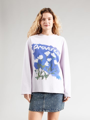 TOPSHOP Majica 'LINA' | vijolična barva: sprednja stran