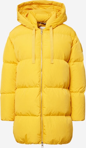 TOMMY HILFIGER Χειμερινό παλτό σε κίτρινο: μπροστά