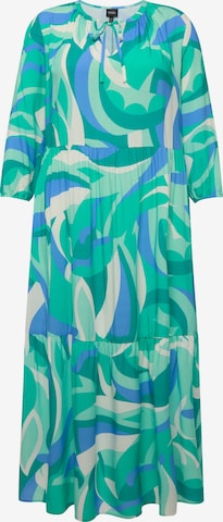 Ulla Popken Dress in Green: front