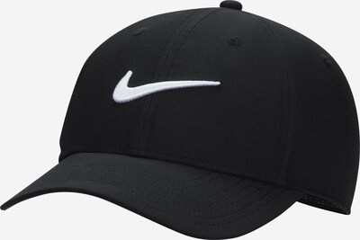 NIKE Athletic Cap in Black / White, Item view