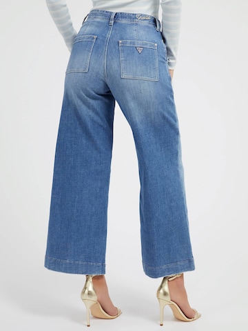 GUESS Wide leg Jeans 'Dakota' in Blue