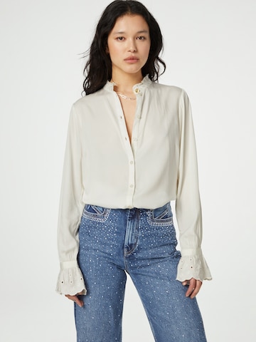 Fabienne Chapot Blouse 'Baba' in Beige: voorkant