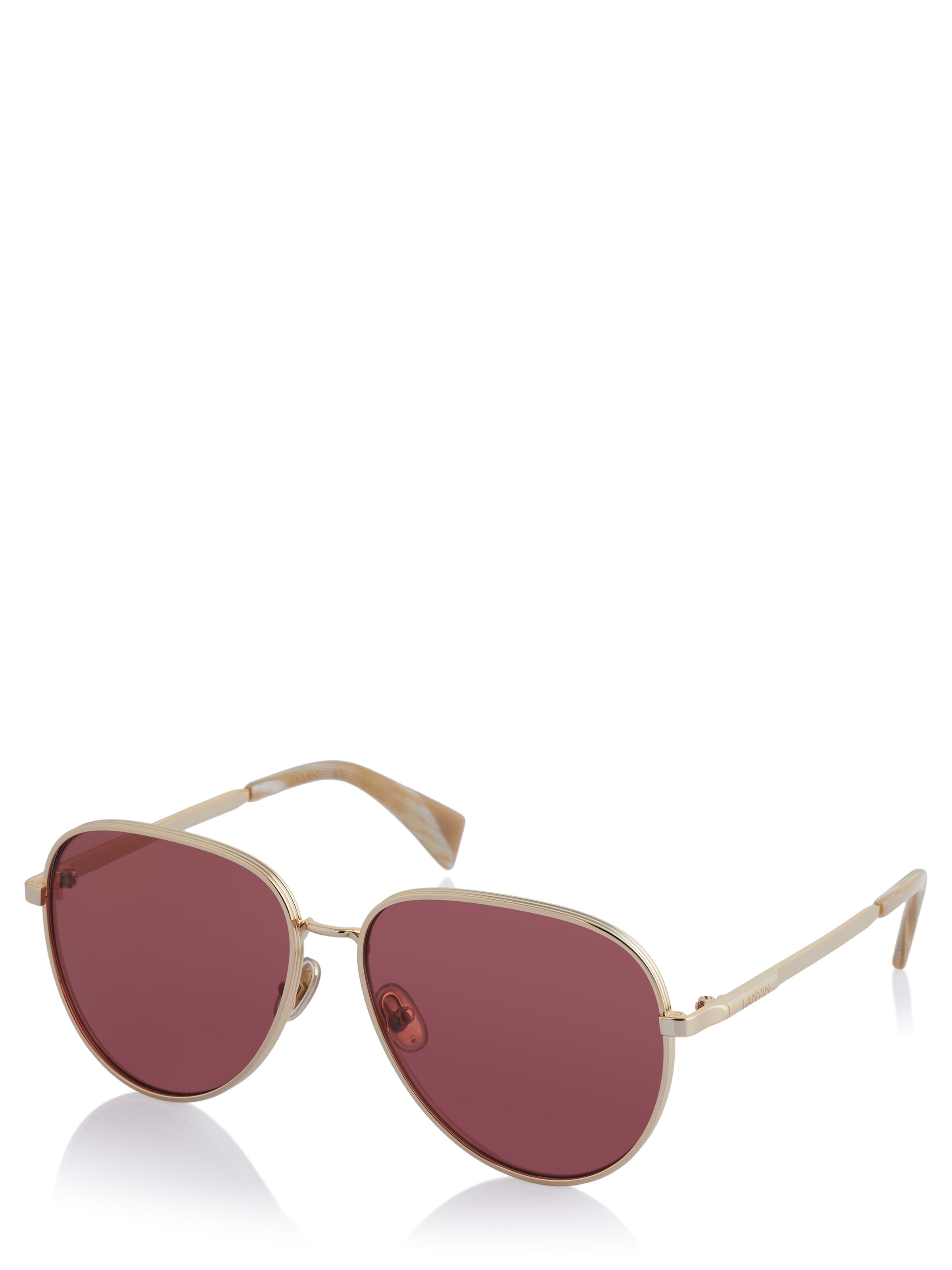 Lanvin Sonnenbrille 'Lanvin Sonnenbrille'‌‌‌ in Gold: Vorderseite