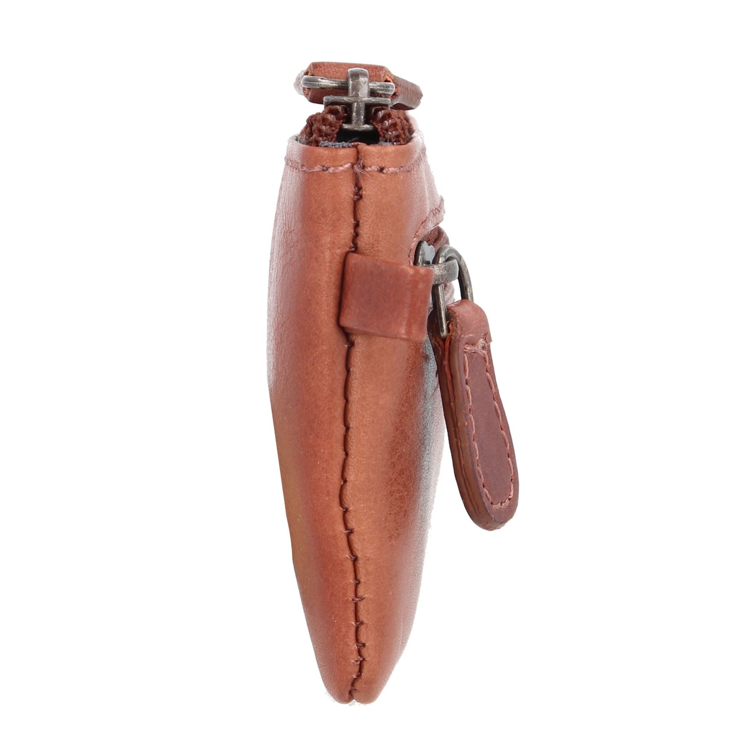 Braun Büffel Key Ring 'Arezzo' in Brown