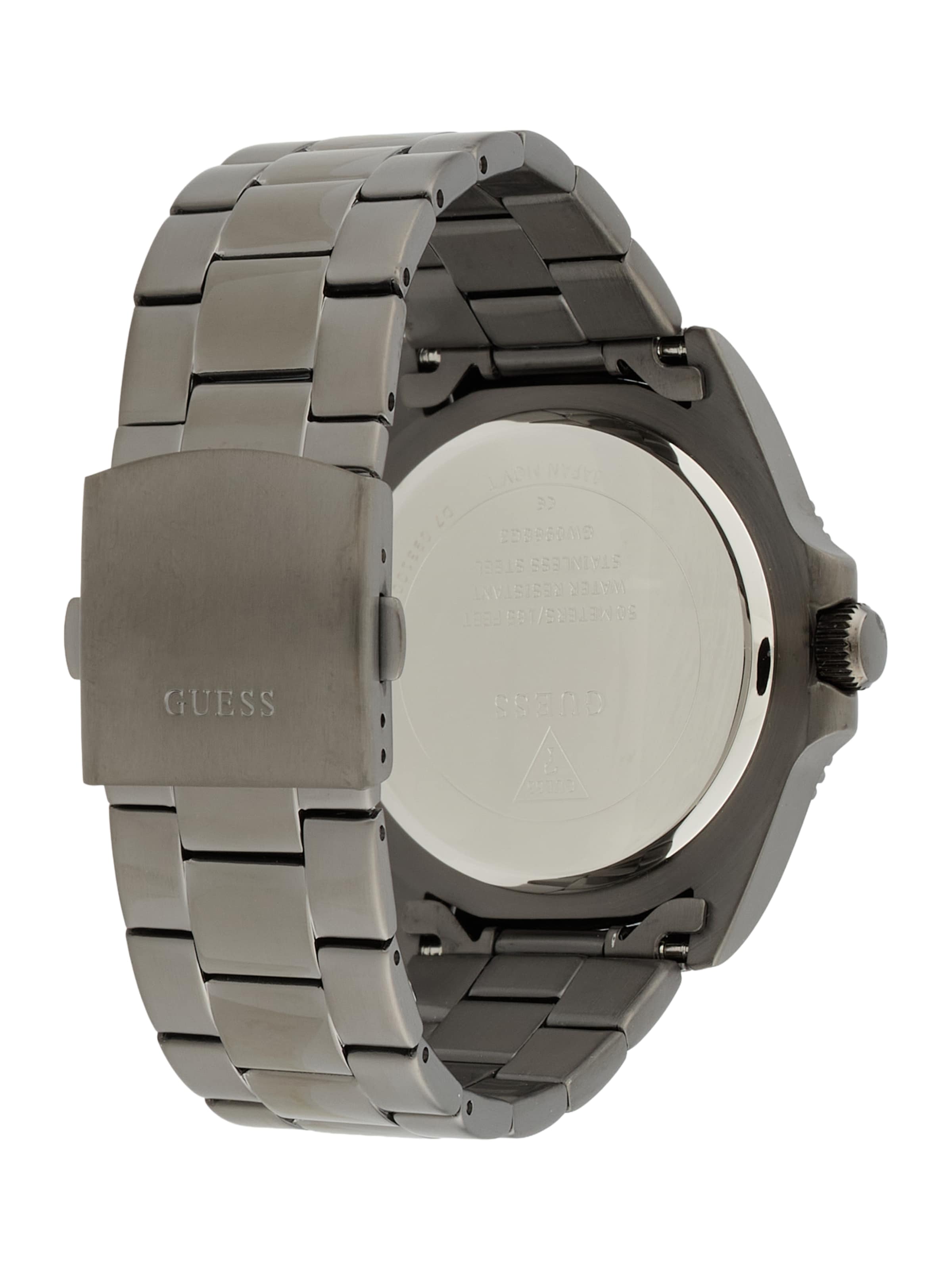 Montre à affichage analogique GUESS en vert