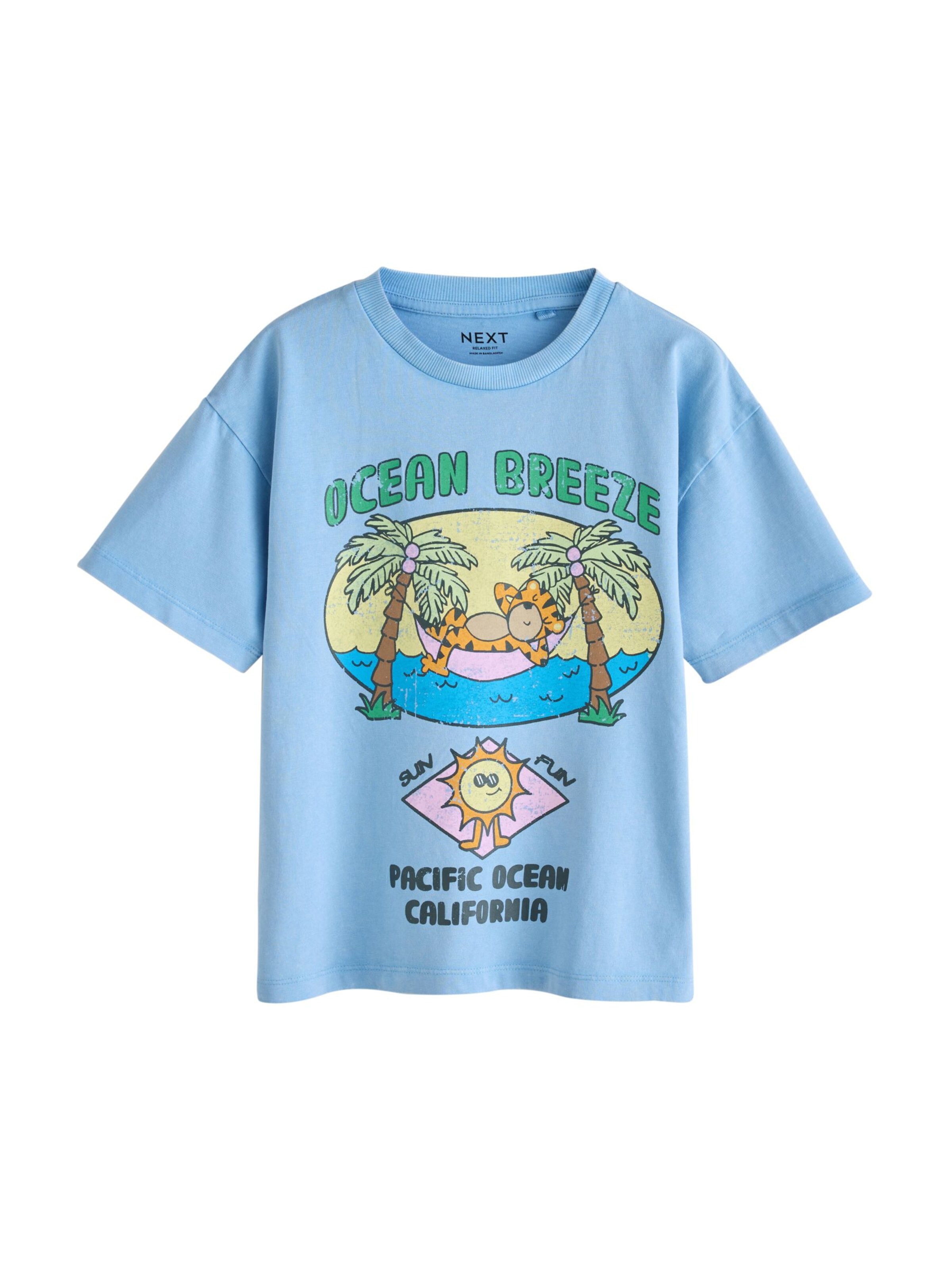 Next Koszulka w kolorze niebieski: przód