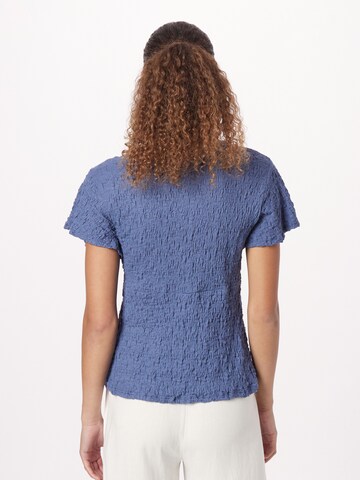 OBJECT - Camisa 'CINDIE' em azul