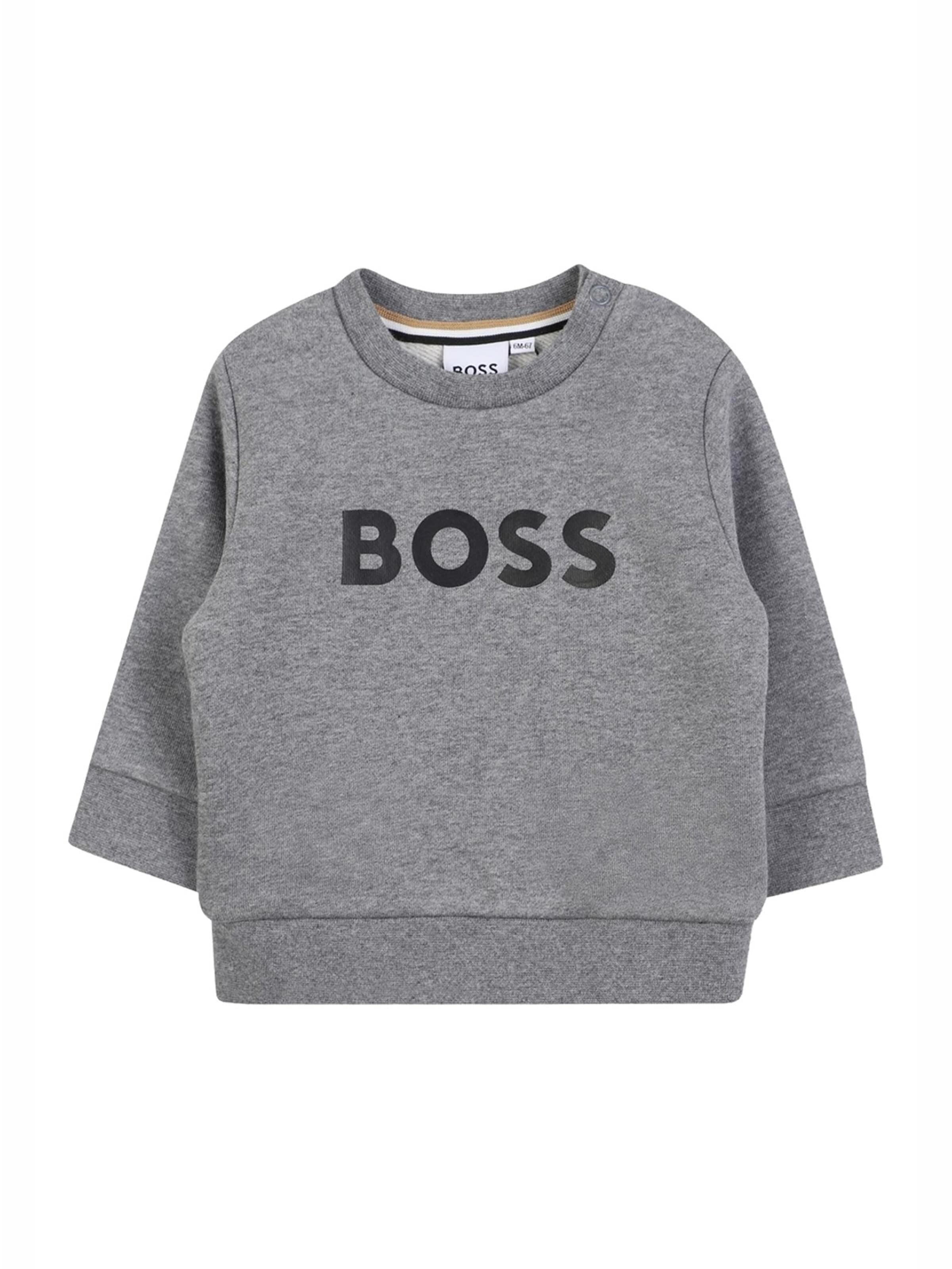 BOSS Sweatshirt in Grey: front