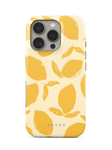 BURGA Smartphonehülle 'Tough MagSafe Case Lemon Tart iPhone 16 Pro'‌‌ in Gelb: Vorderseite