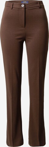 OVS Flared Pantalon in Bruin: voorkant