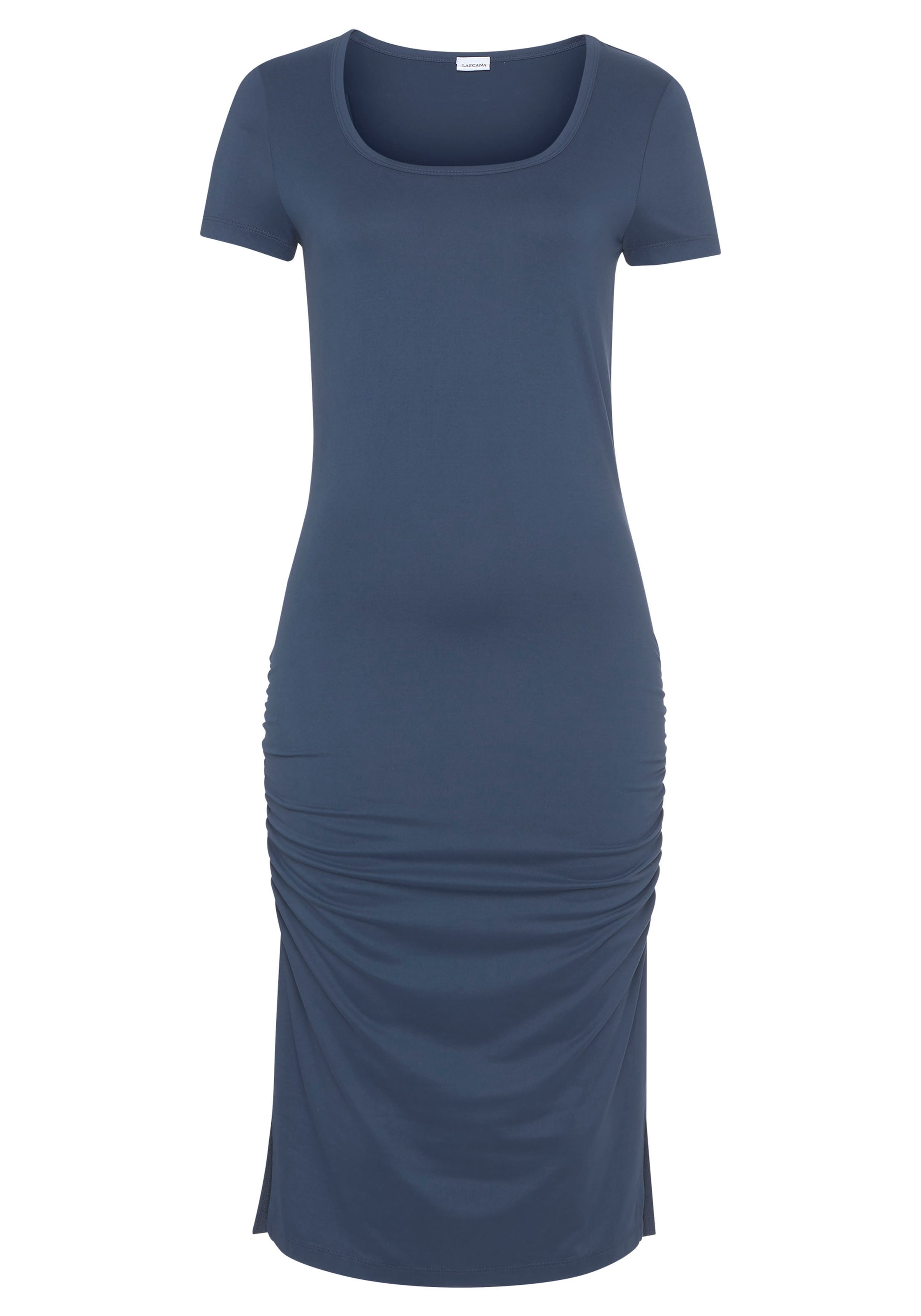 LASCANA Jurk in Blauw: voorkant