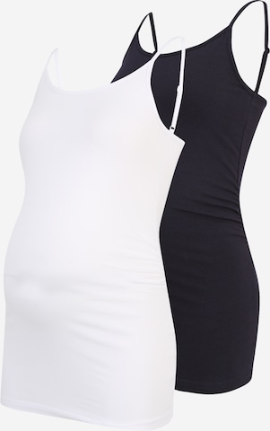 Only Maternity Top 'Lovely' in Blauw: voorkant
