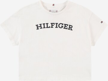 Maglietta di TOMMY HILFIGER in bianco: frontale