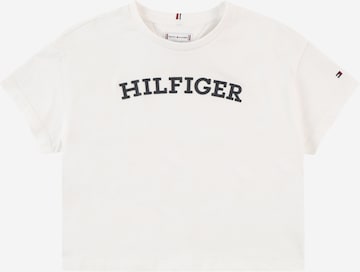 TOMMY HILFIGER Μπλουζάκι σε λευκό: μπροστά