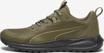 PUMA Running Shoes 'Twitch Runner' in Green: front