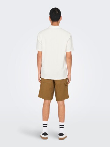 Only & Sons Shirt 'ONSKian' in White