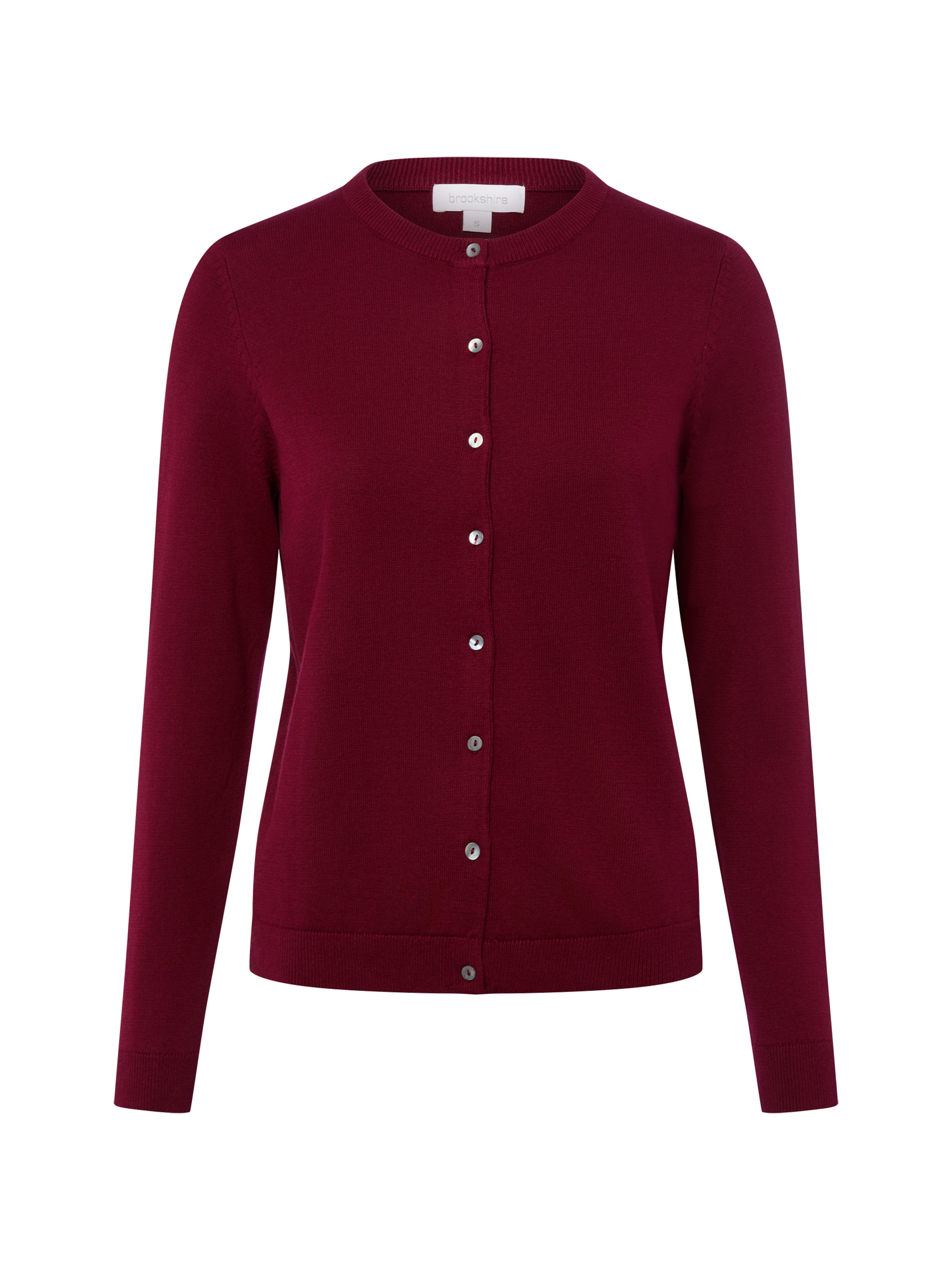 Brookshire Strickjacke in Rot: Vorderseite