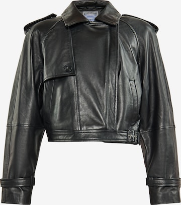 DreiMaster Vintage Jacke in Schwarz: Vorderseite