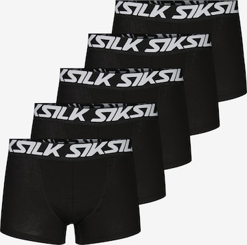 SikSilk Bokserki w kolorze czarny: przód