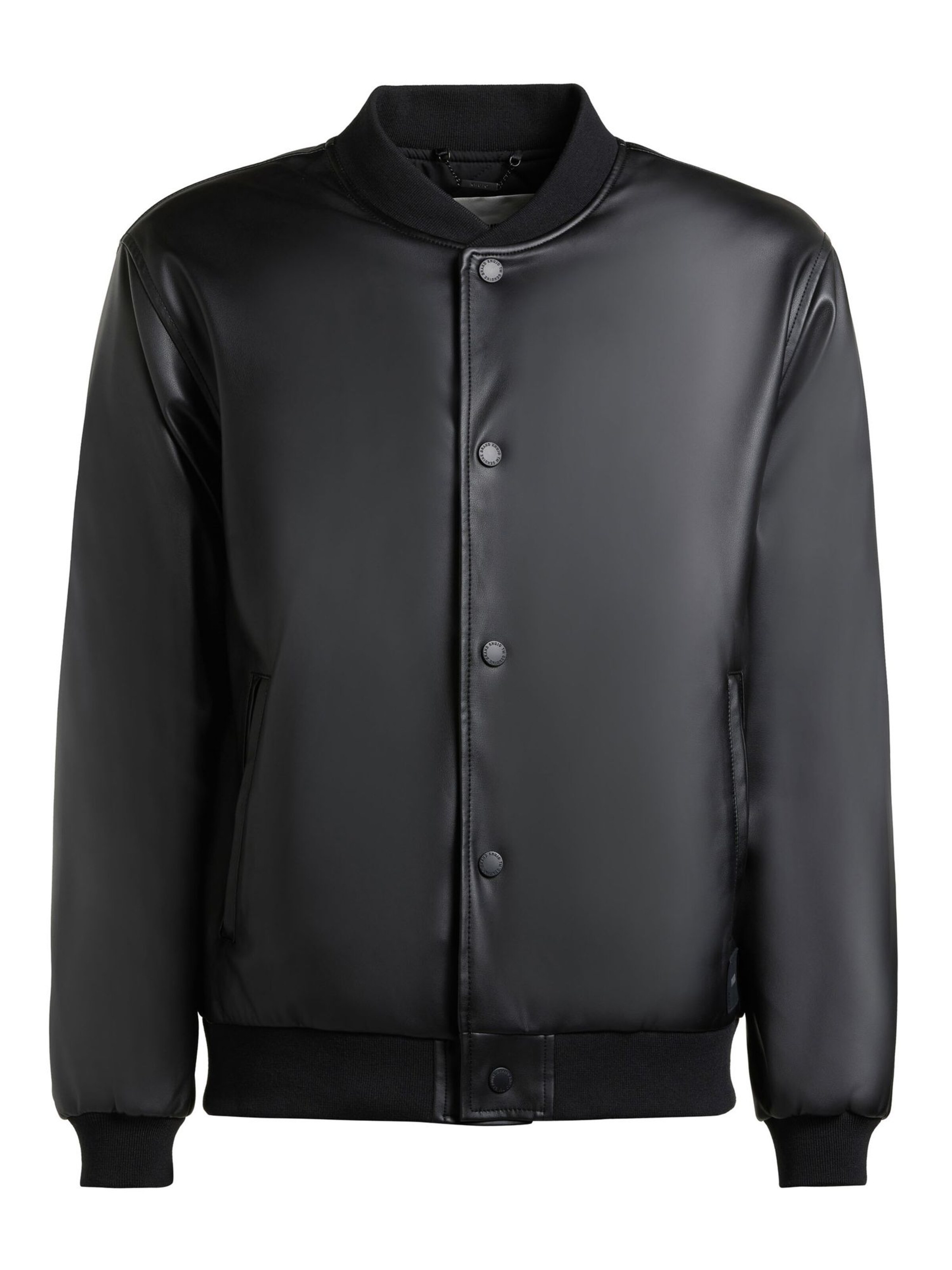 khujo Übergangsjacke 'CALE'‌‌‌‌‌‌‌‌‌ in Schwarz: Vorderseite