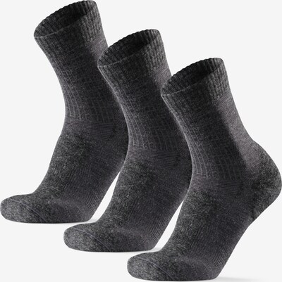 DANISH ENDURANCE Chaussettes 'Merino Hiking Light' en gris foncé, Vue avec produit