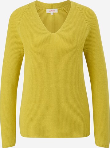 s.Oliver Sweater in Green: front