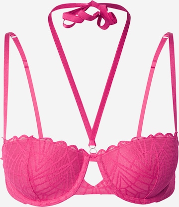 TRIUMPHBalkonet Grudnjak 'That Night In Vegas' - roza boja: prednji dio